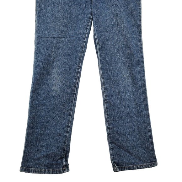 Gloria Vanderbilt Jeans Women's 5-Pocket Straight Leg Blue 8P - Picture 3 of 11